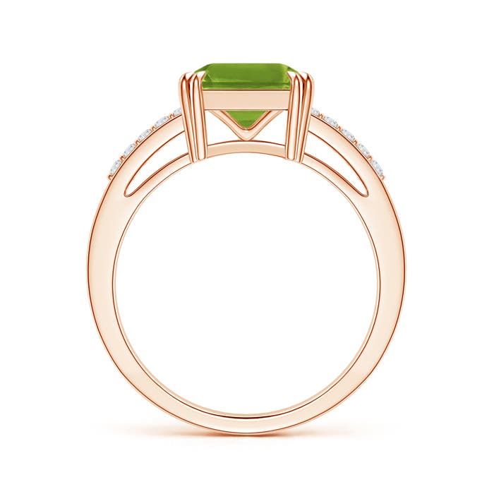 AAAA - Peridot / 2.24 CT / 14 KT Rose Gold