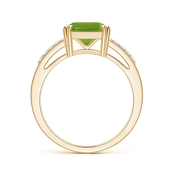 AAAA - Peridot / 2.24 CT / 14 KT Yellow Gold