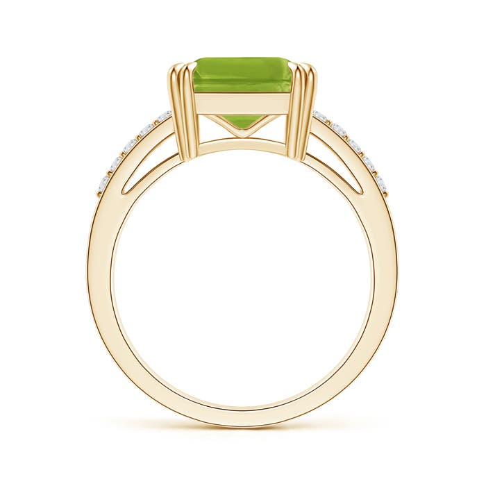 AAA - Peridot / 2.99 CT / 14 KT Yellow Gold