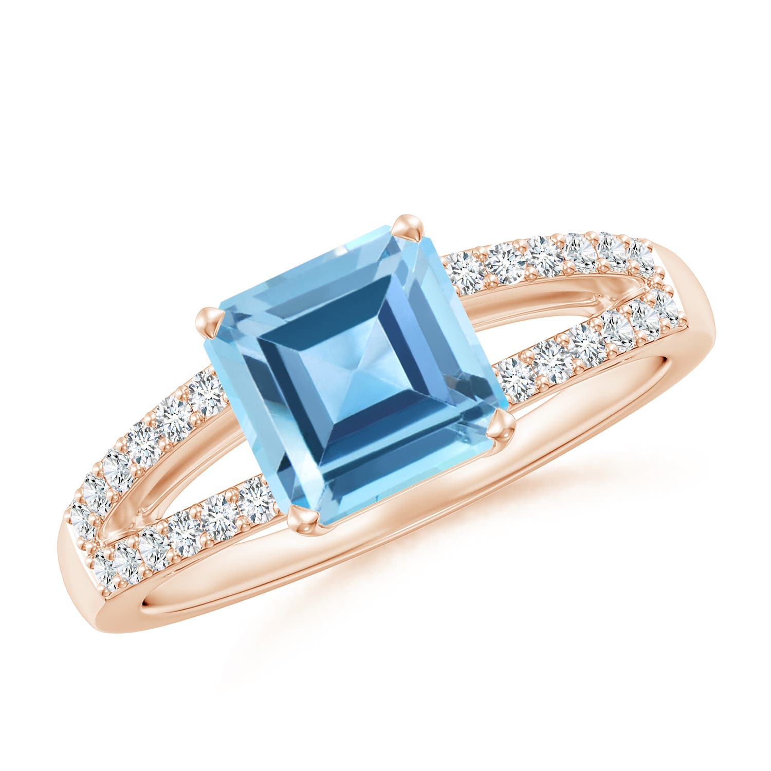 AA - Swiss Blue Topaz / 2.34 CT / 14 KT Rose Gold