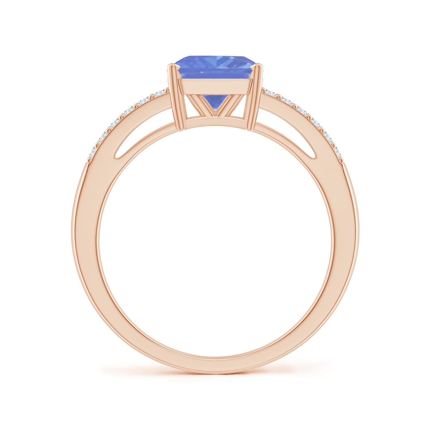 AA - Tanzanite / 1.74 CT / 14 KT Rose Gold