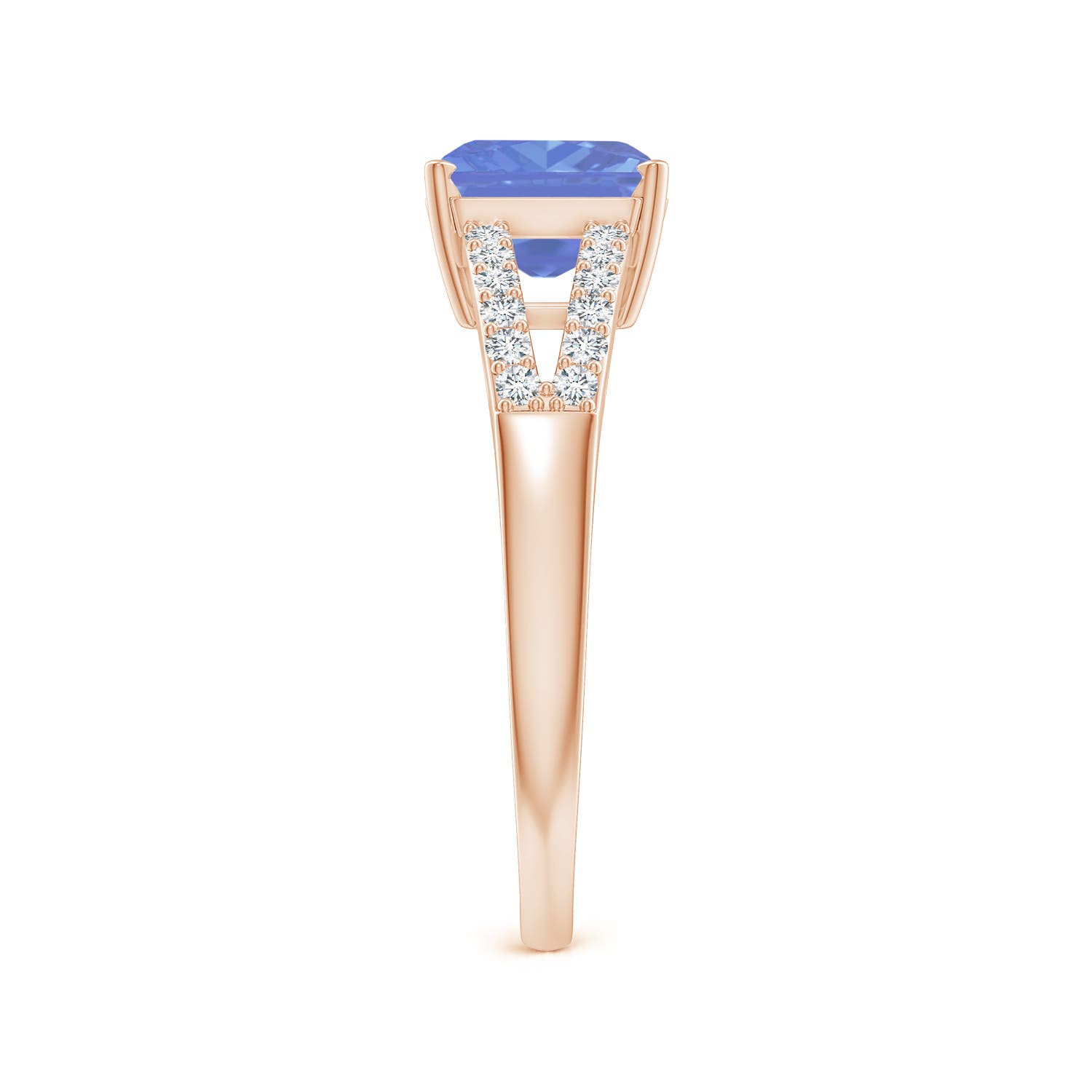 AA - Tanzanite / 1.74 CT / 14 KT Rose Gold