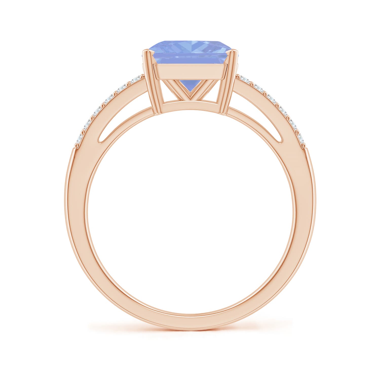 A - Tanzanite / 2.49 CT / 14 KT Rose Gold