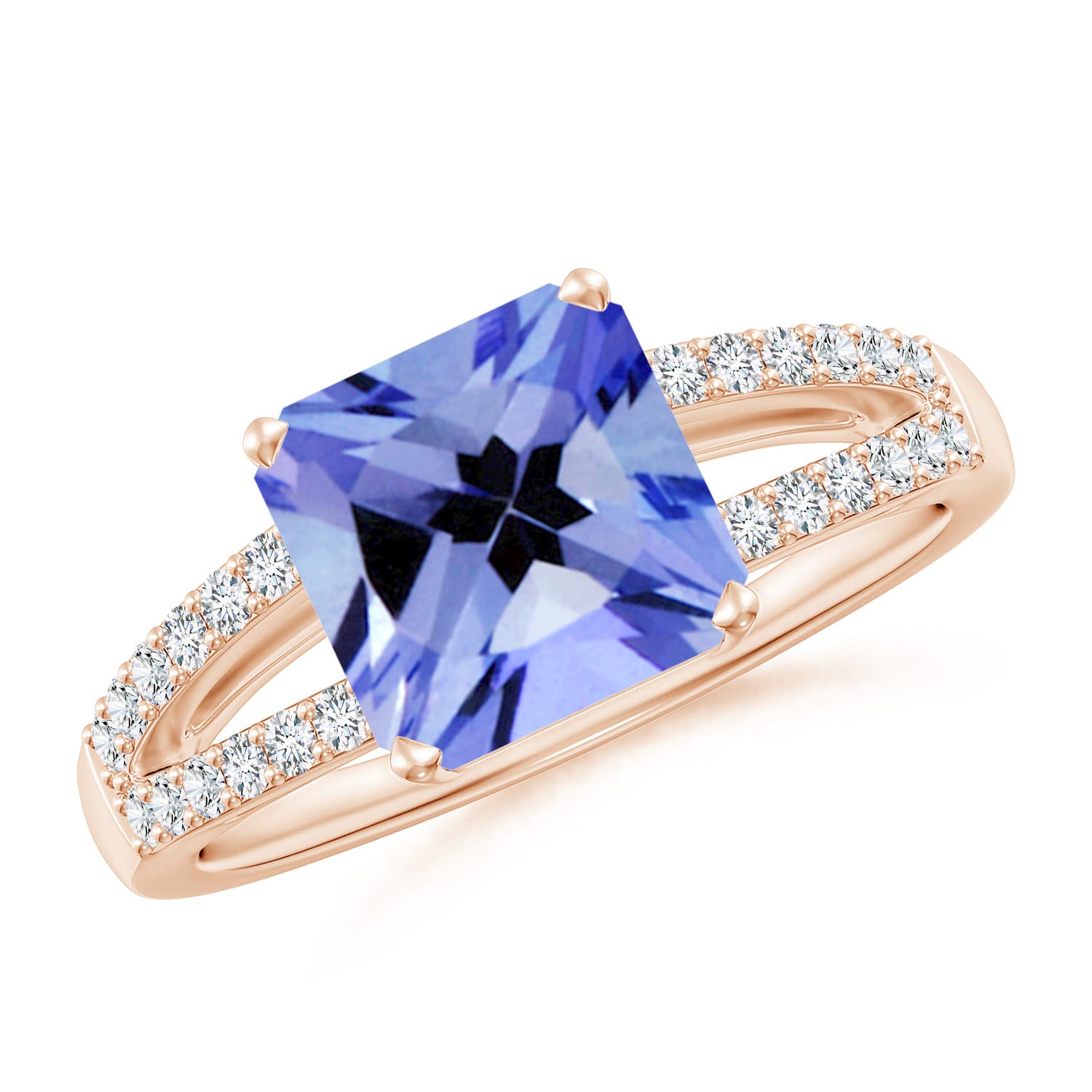 AA - Tanzanite / 2.49 CT / 14 KT Rose Gold