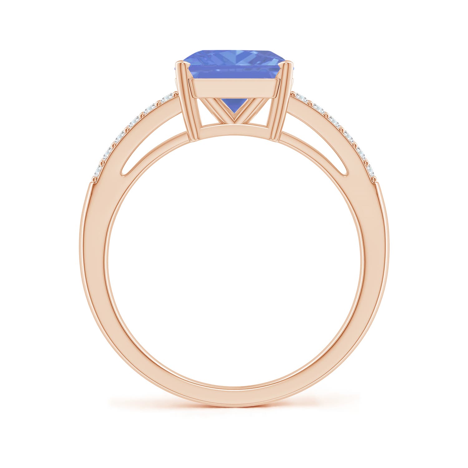 AA - Tanzanite / 2.49 CT / 14 KT Rose Gold