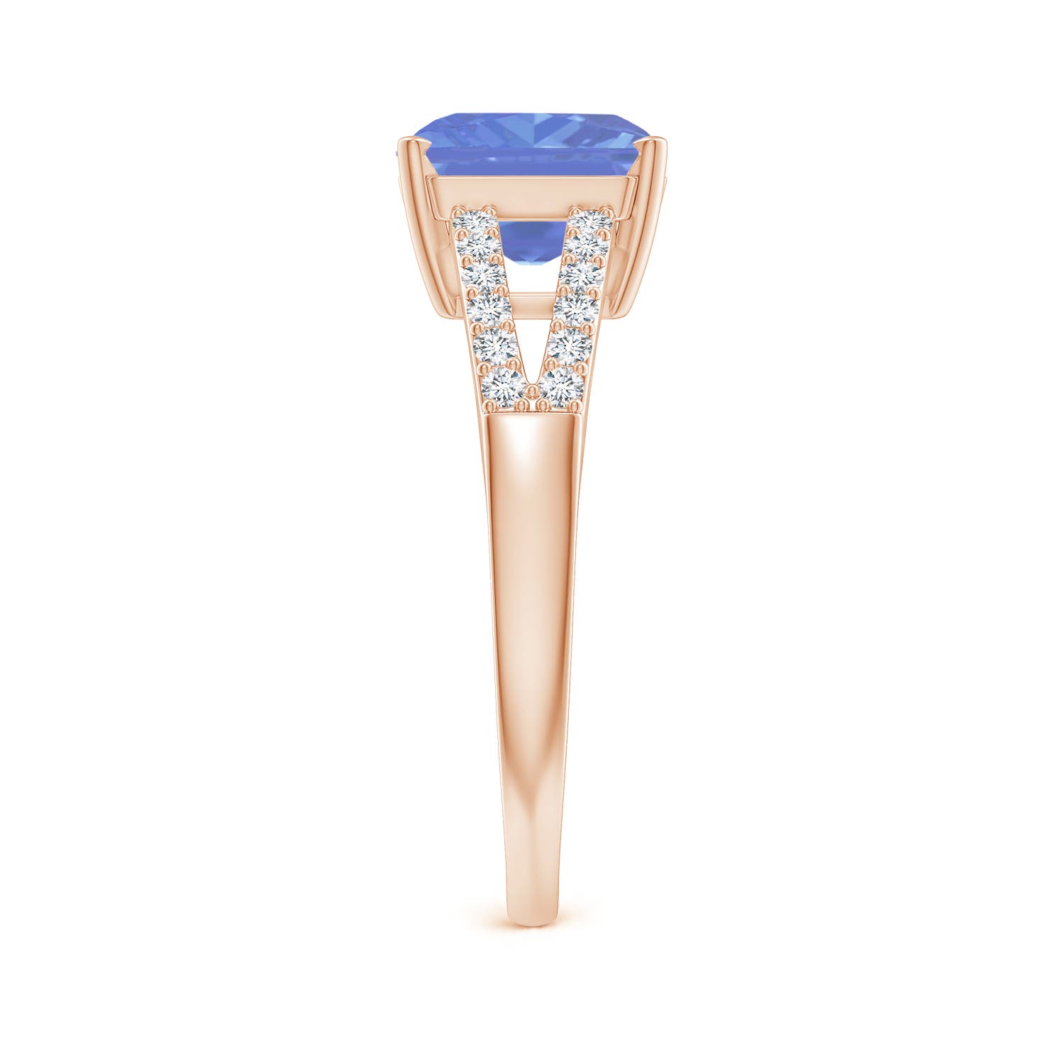 AA - Tanzanite / 2.49 CT / 14 KT Rose Gold