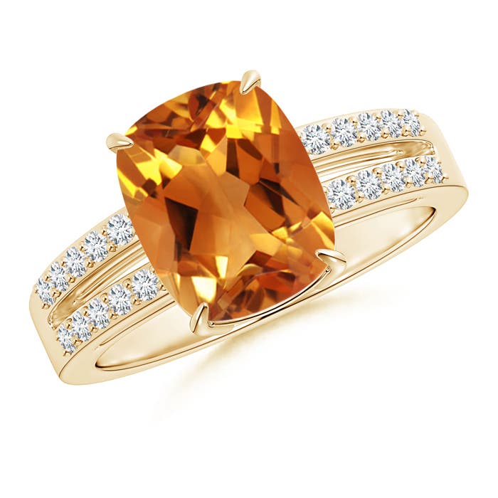 AAA - Citrine / 2.85 CT / 14 KT Yellow Gold