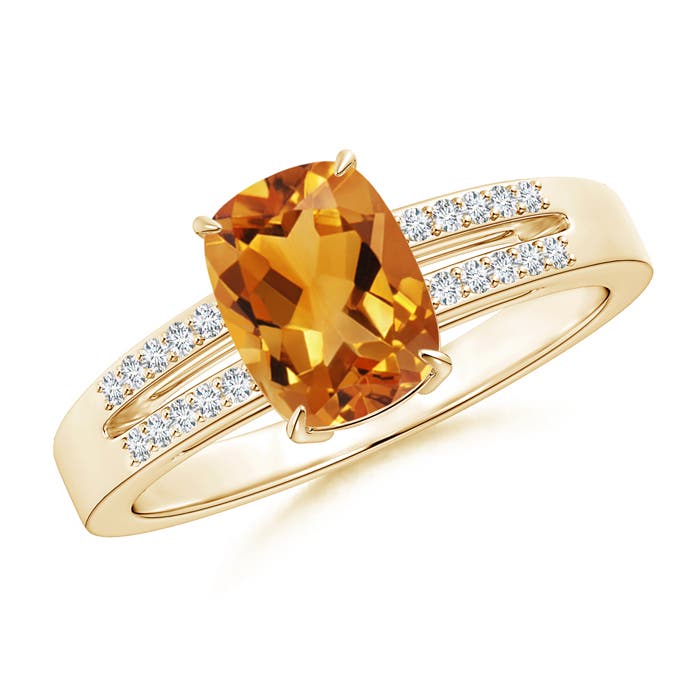 AA - Citrine / 1.47 CT / 14 KT Yellow Gold