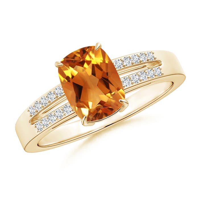 AAA - Citrine / 1.47 CT / 14 KT Yellow Gold