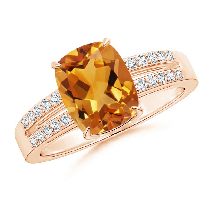 AA - Citrine / 2.11 CT / 14 KT Rose Gold