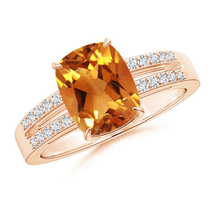 AAA - Citrine / 2.11 CT / 14 KT Rose Gold