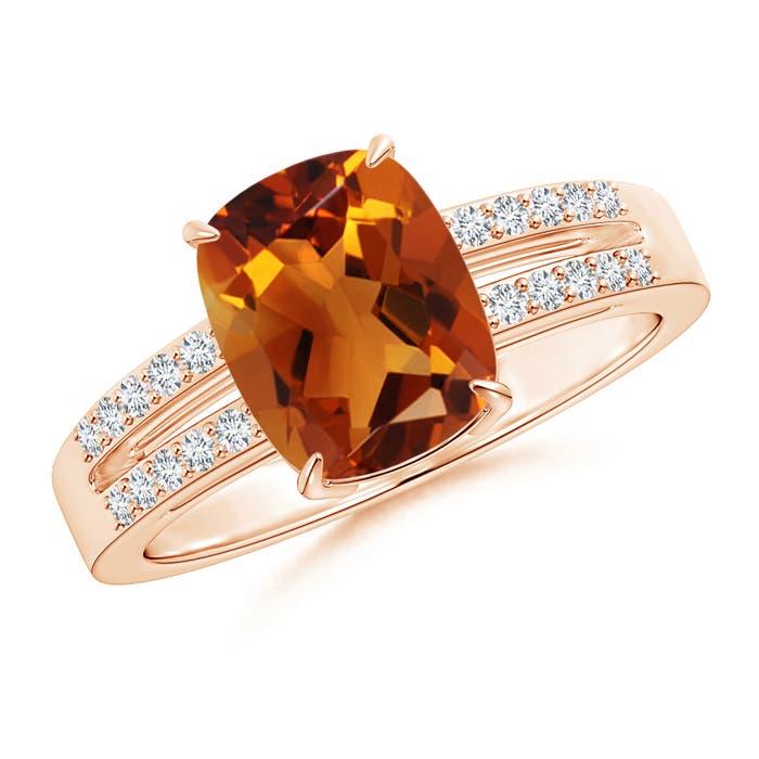 AAAA - Citrine / 2.11 CT / 14 KT Rose Gold