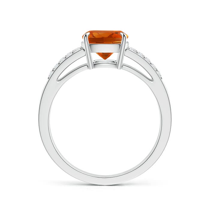 AAAA - Citrine / 2.11 CT / 14 KT White Gold