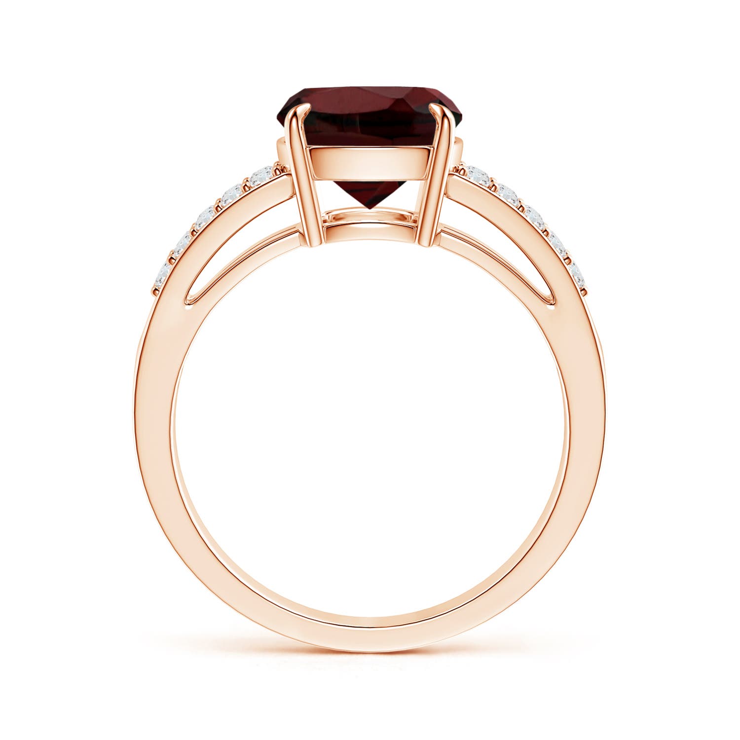 AA - Garnet / 3.55 CT / 14 KT Rose Gold