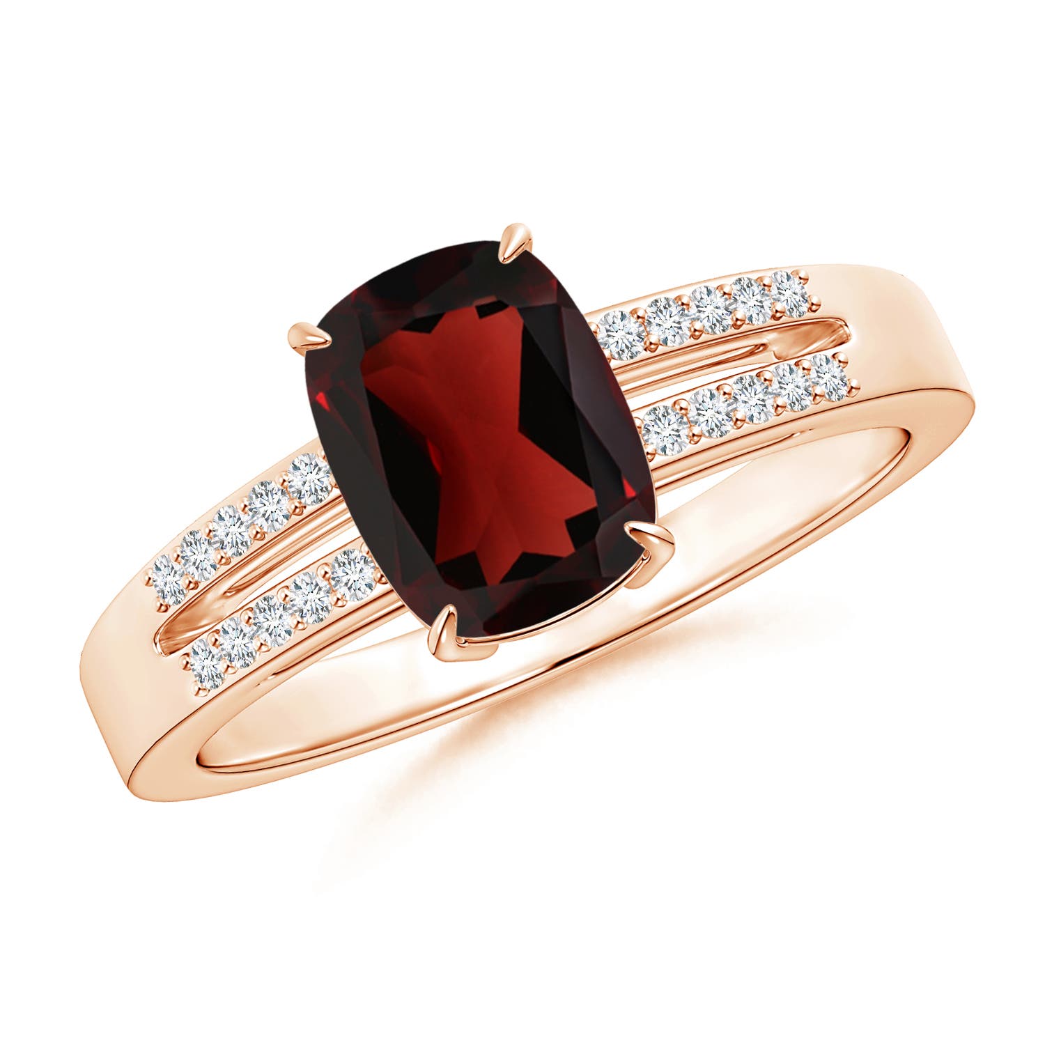 AA - Garnet / 1.72 CT / 14 KT Rose Gold