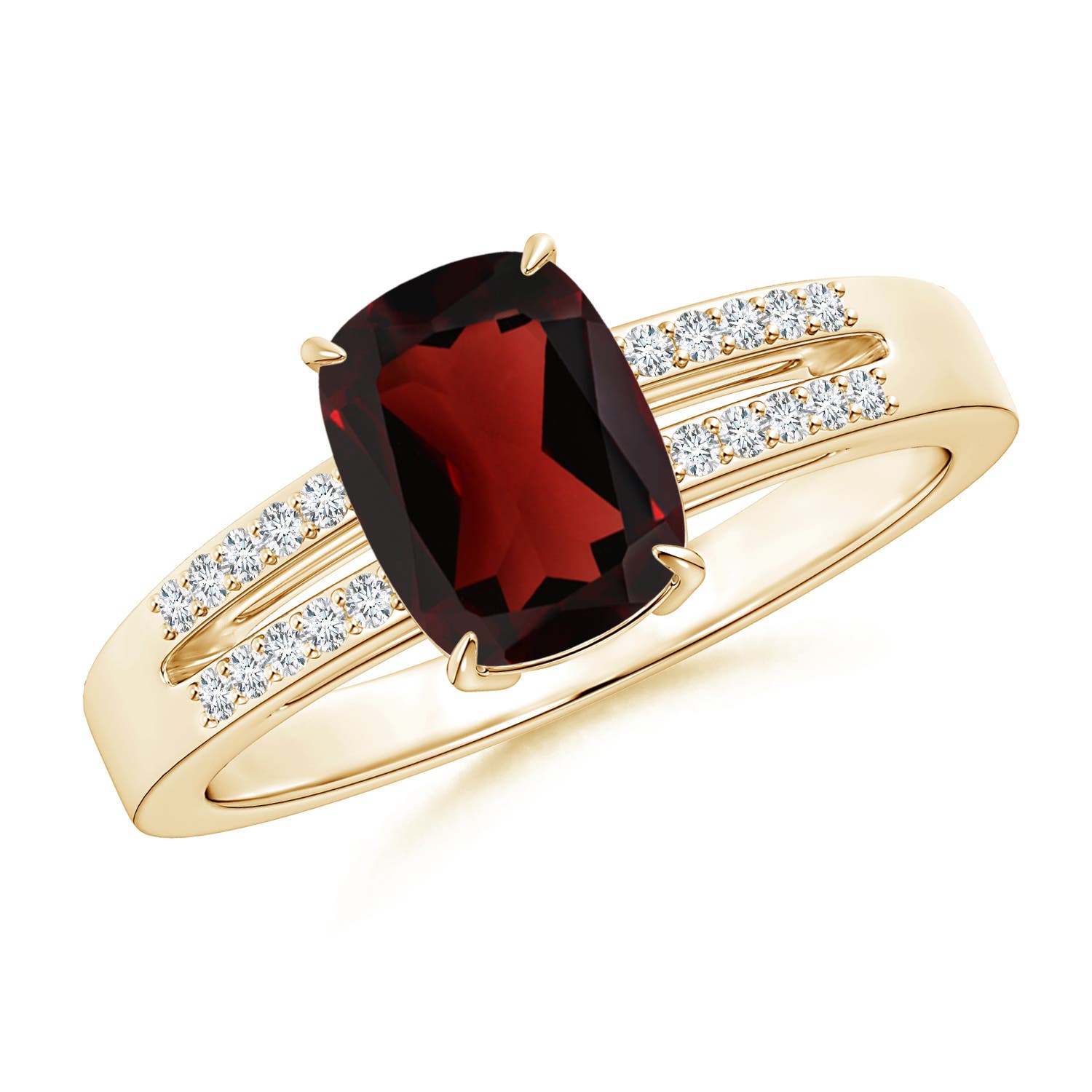 AA - Garnet / 1.72 CT / 14 KT Yellow Gold