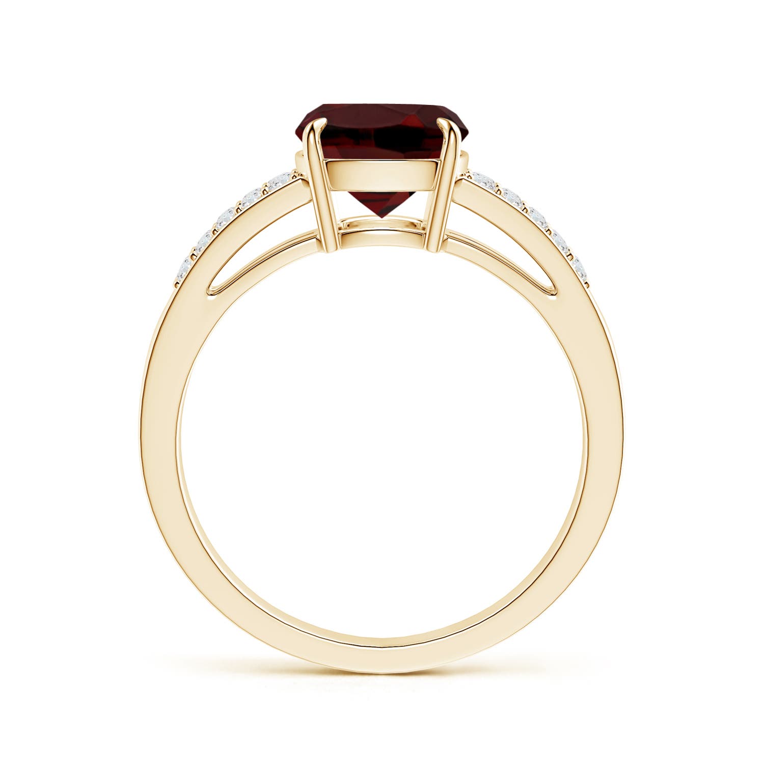 AAA - Garnet / 3.06 CT / 14 KT Yellow Gold