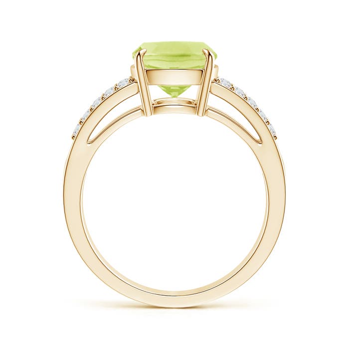 A - Peridot / 3.1 CT / 14 KT Yellow Gold