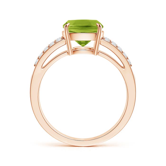 AAA - Peridot / 3.1 CT / 14 KT Rose Gold