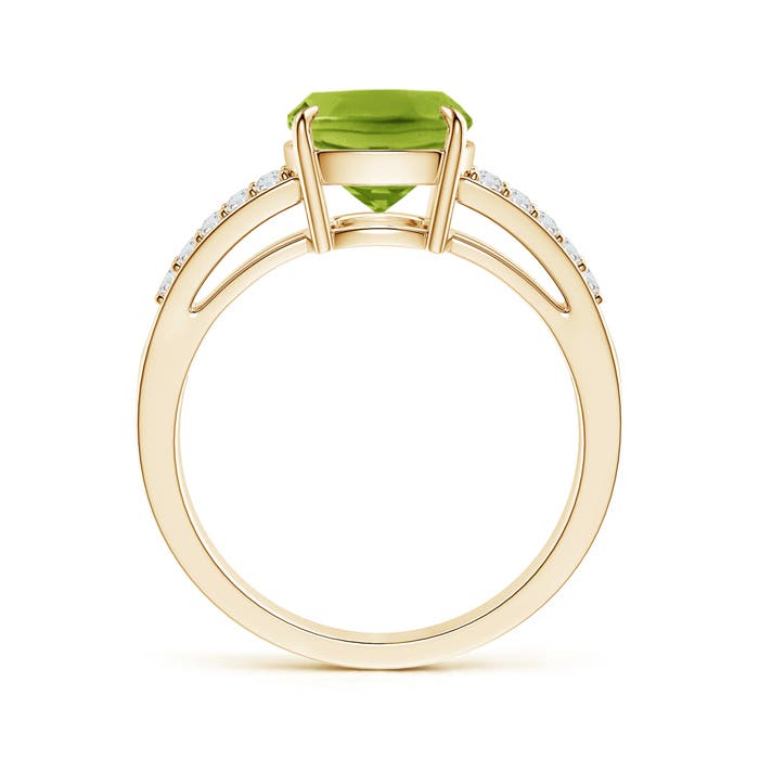 AAA - Peridot / 3.1 CT / 14 KT Yellow Gold