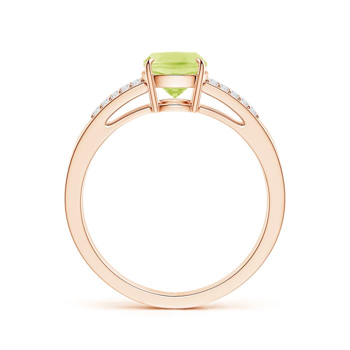 A - Peridot / 1.57 CT / 14 KT Rose Gold