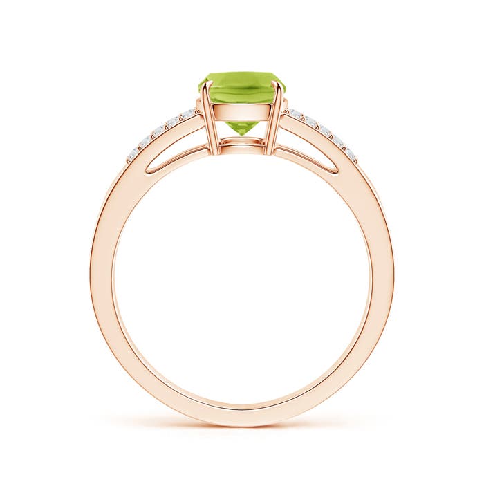 AA - Peridot / 1.57 CT / 14 KT Rose Gold