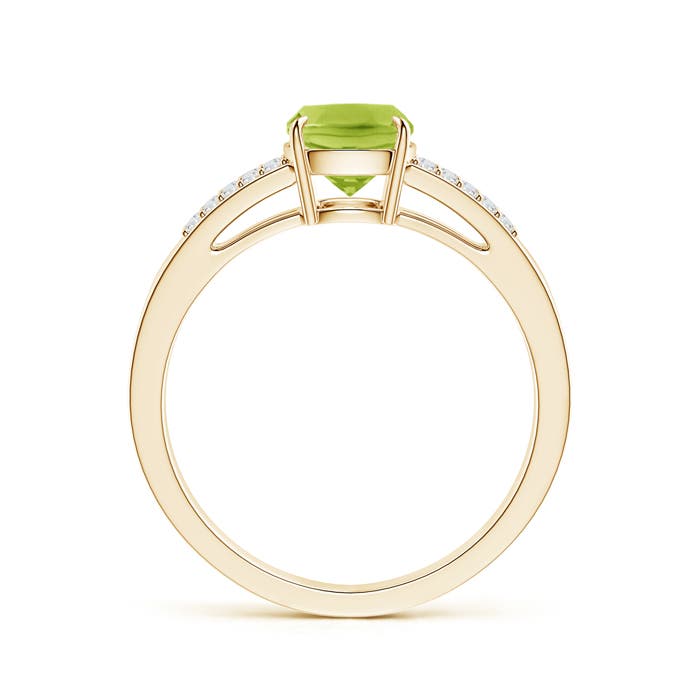 AA - Peridot / 1.57 CT / 14 KT Yellow Gold