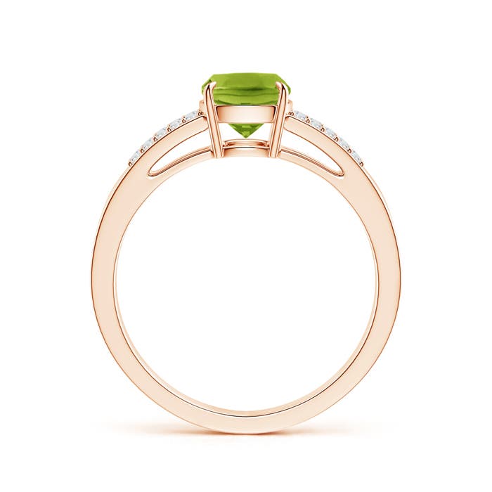 AAA - Peridot / 1.57 CT / 14 KT Rose Gold