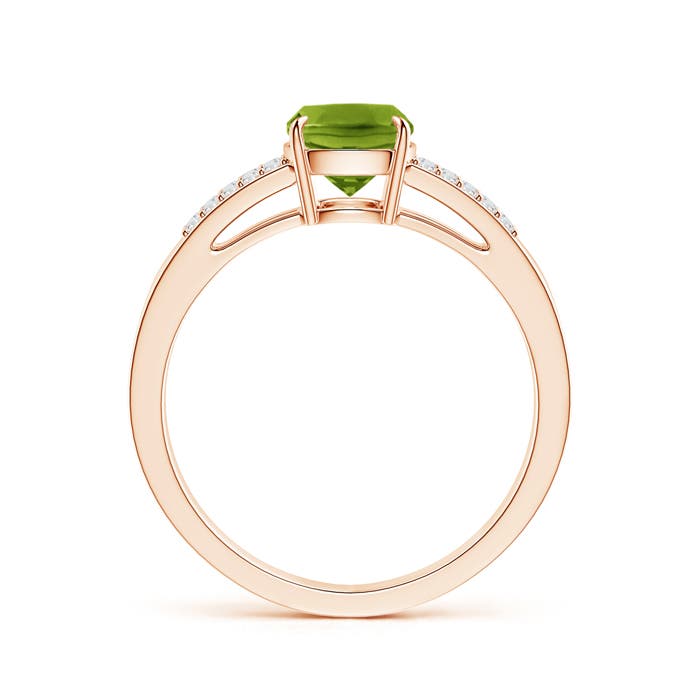 AAAA - Peridot / 1.57 CT / 14 KT Rose Gold