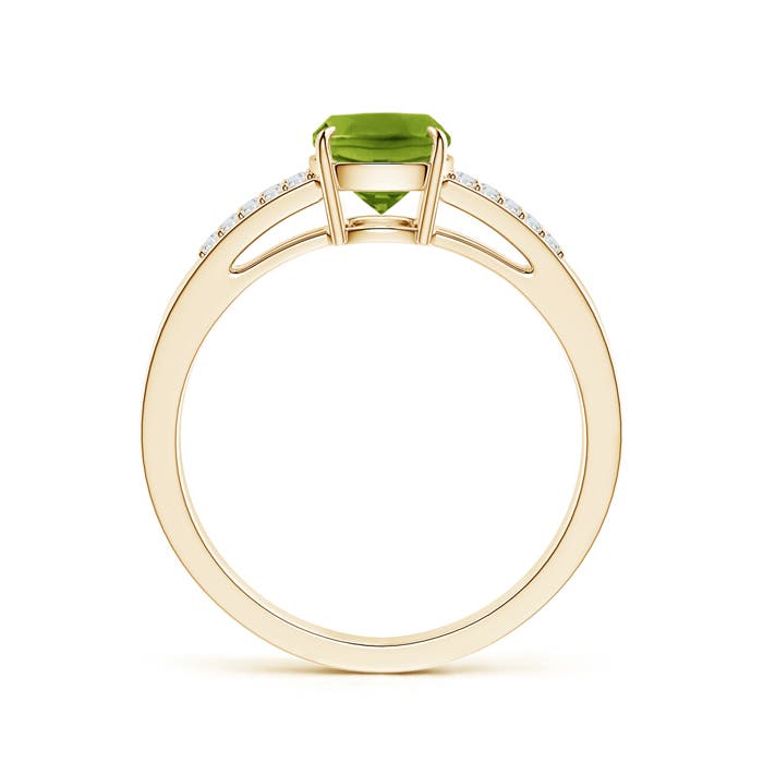 AAAA - Peridot / 1.57 CT / 14 KT Yellow Gold