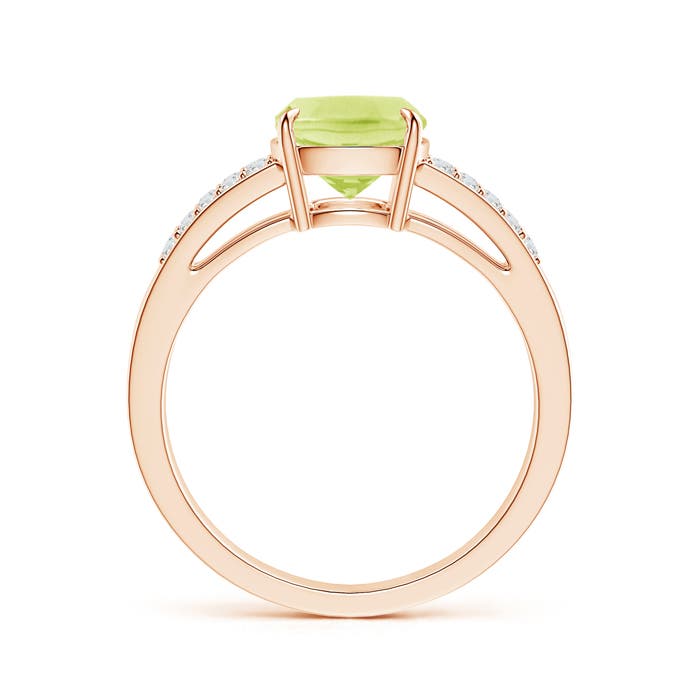 A - Peridot / 2.26 CT / 14 KT Rose Gold