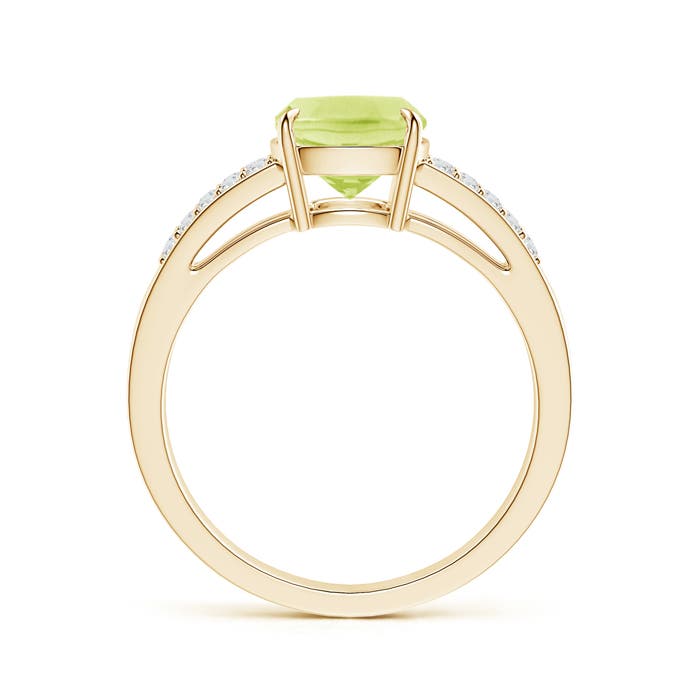 A - Peridot / 2.26 CT / 14 KT Yellow Gold