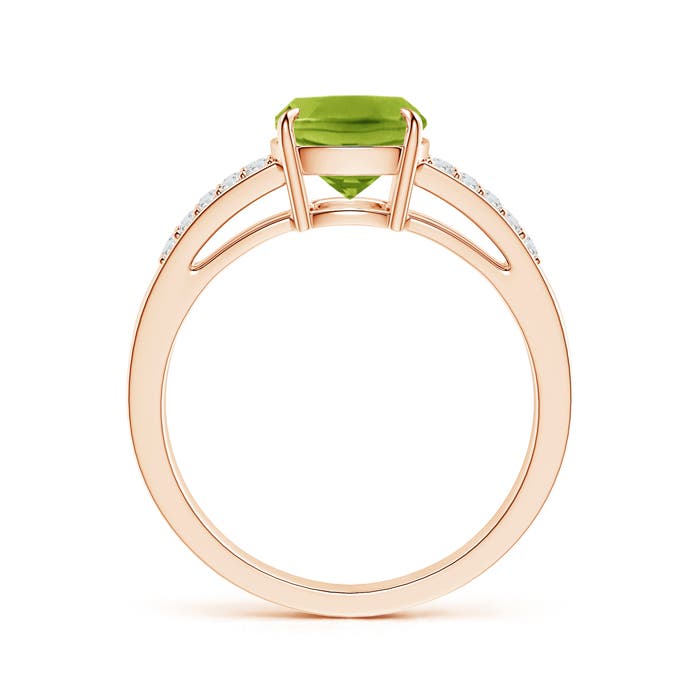 AAA - Peridot / 2.26 CT / 14 KT Rose Gold