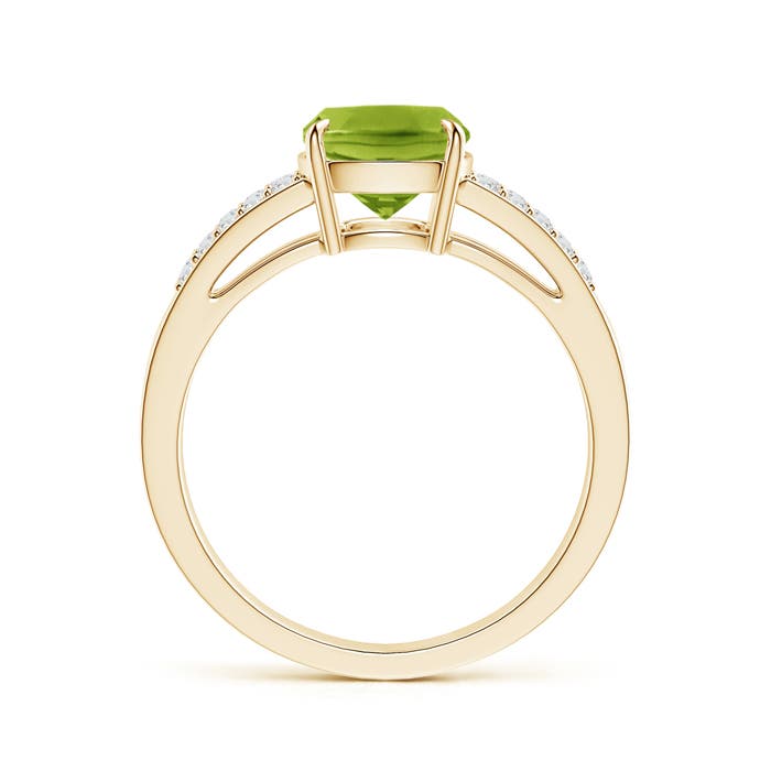 AAA - Peridot / 2.26 CT / 14 KT Yellow Gold