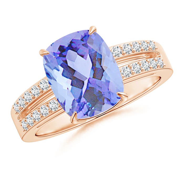 A - Tanzanite / 2.8 CT / 14 KT Rose Gold