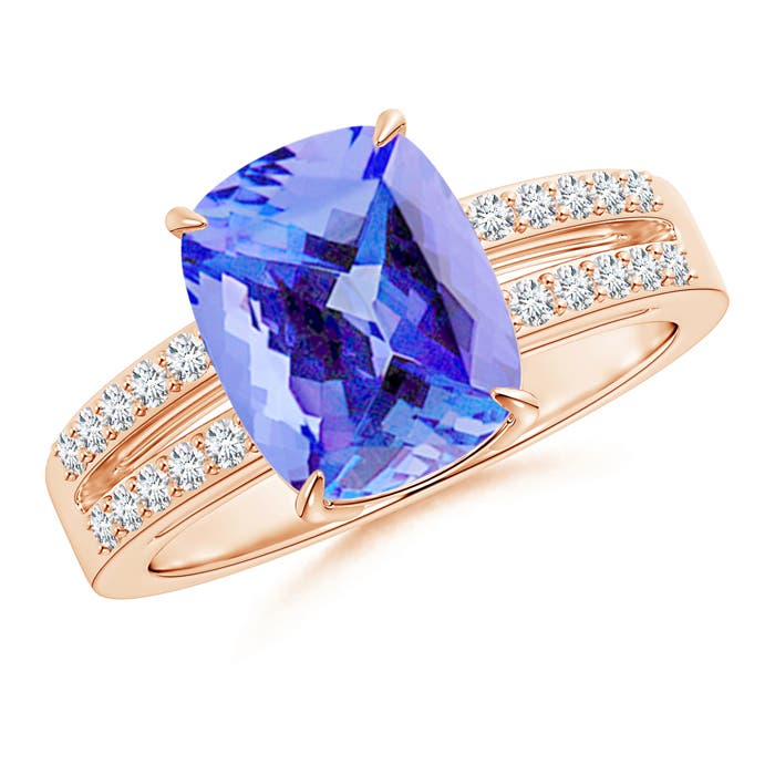 AA - Tanzanite / 2.8 CT / 14 KT Rose Gold