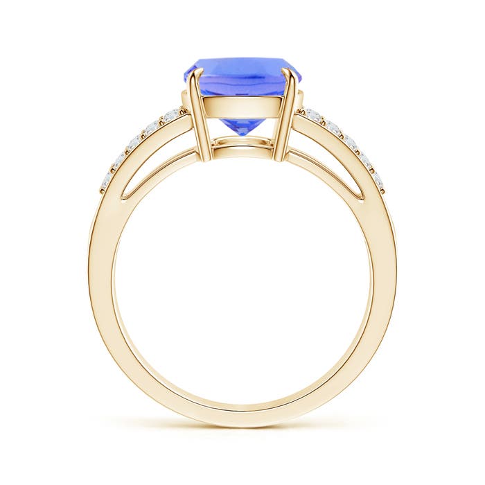 AA - Tanzanite / 2.8 CT / 14 KT Yellow Gold