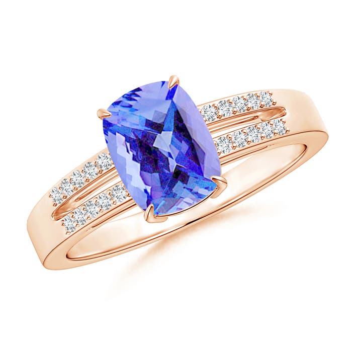 AA - Tanzanite / 1.72 CT / 14 KT Rose Gold