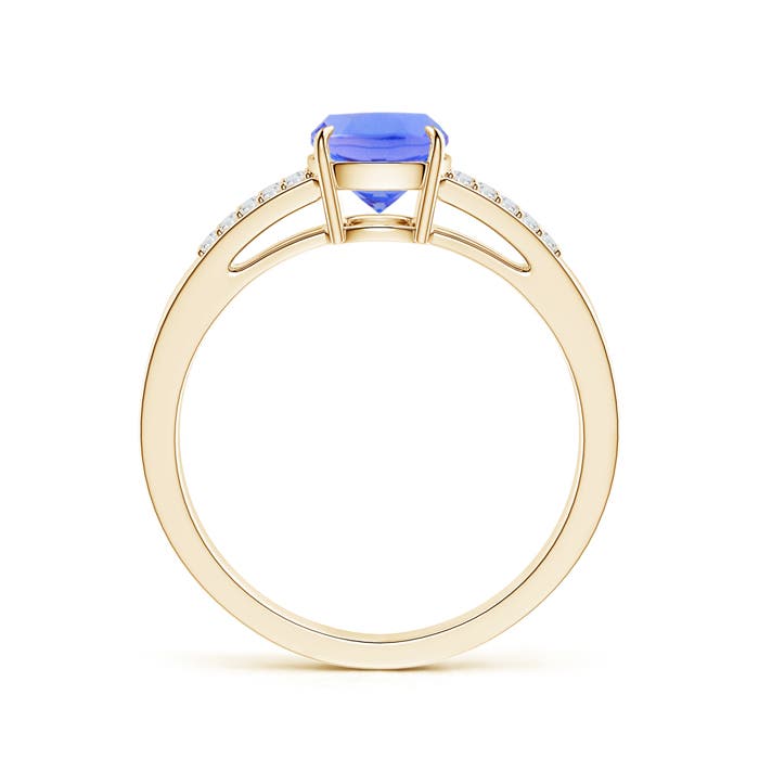 AA - Tanzanite / 1.72 CT / 14 KT Yellow Gold