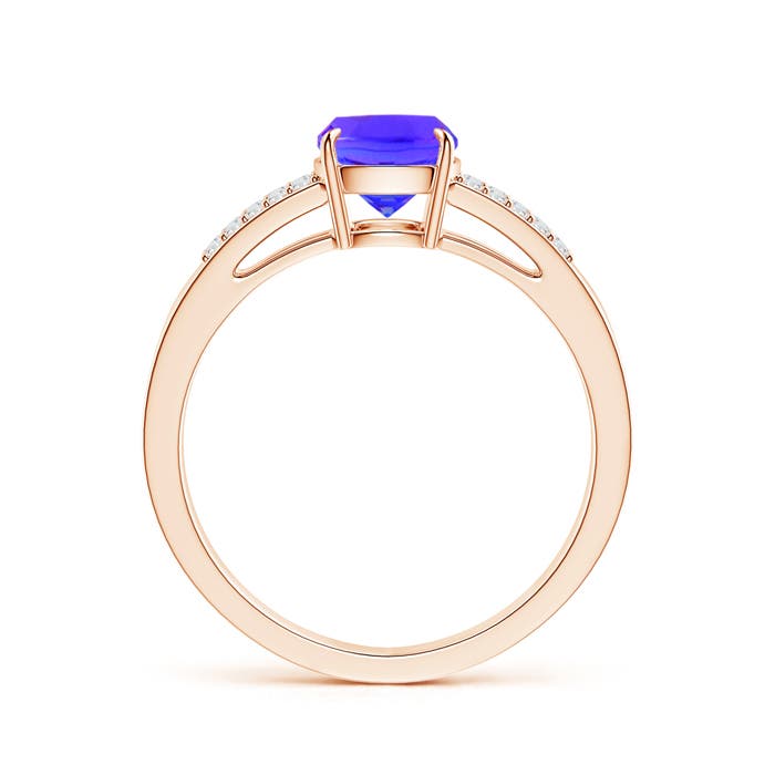 AAA - Tanzanite / 1.72 CT / 14 KT Rose Gold