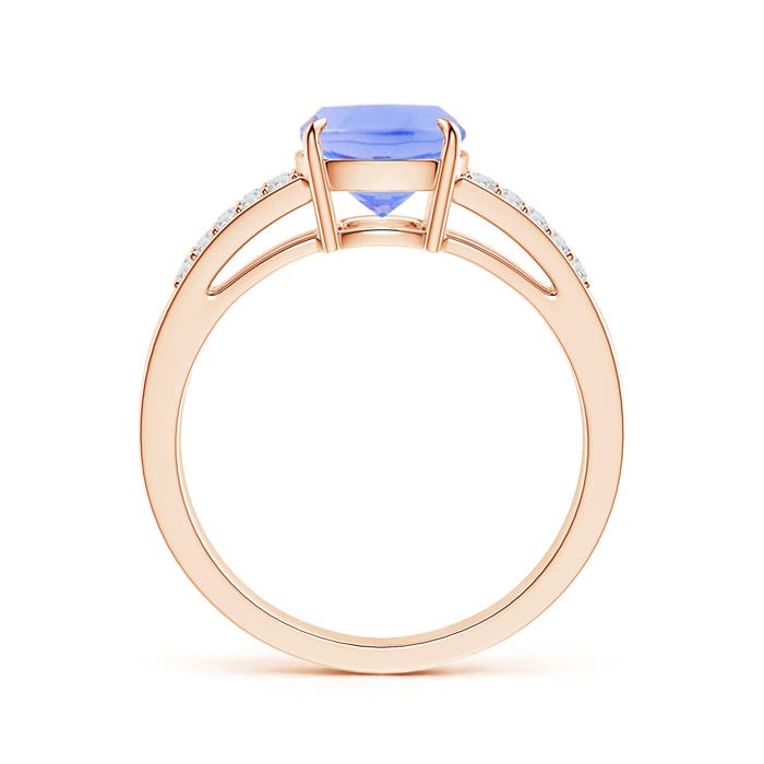 A - Tanzanite / 2.61 CT / 14 KT Rose Gold