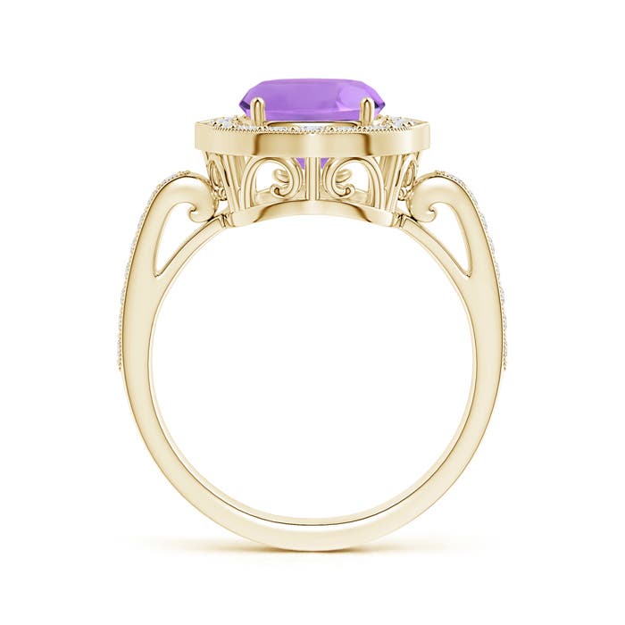A - Amethyst / 3.18 CT / 14 KT Yellow Gold