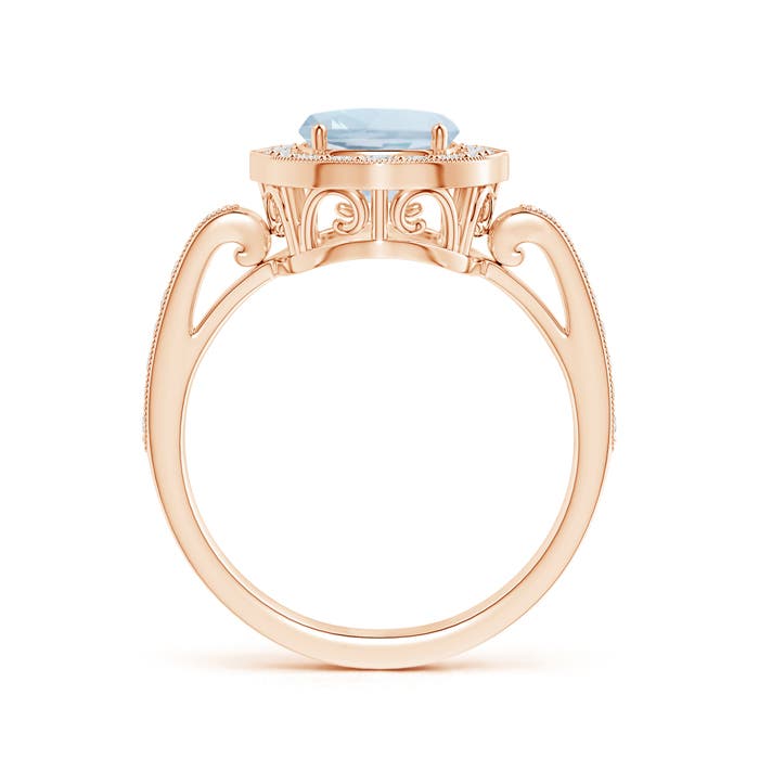 A - Aquamarine / 2.24 CT / 14 KT Rose Gold