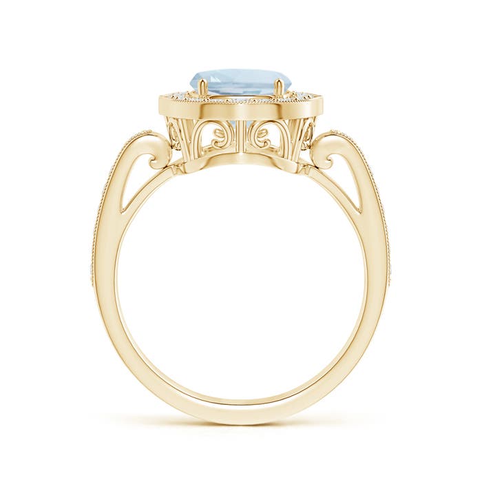 A - Aquamarine / 2.24 CT / 14 KT Yellow Gold