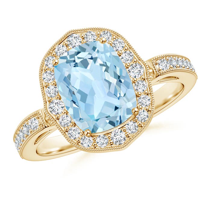 AAA - Aquamarine / 2.24 CT / 14 KT Yellow Gold