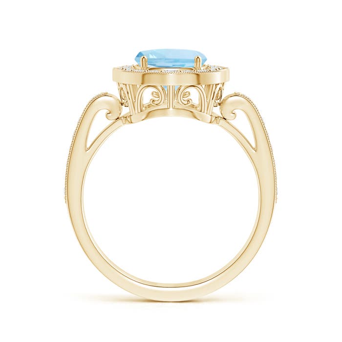 AAA - Aquamarine / 2.24 CT / 14 KT Yellow Gold