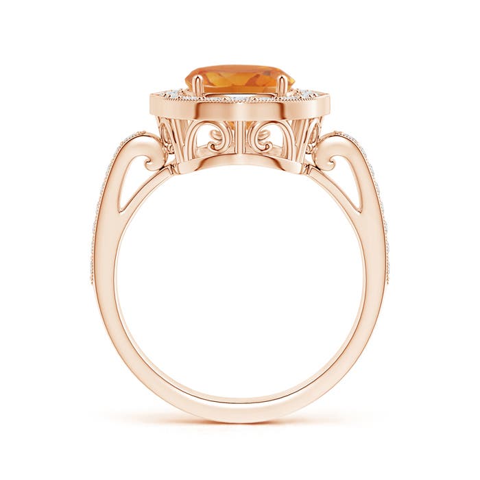 AA - Citrine / 3.13 CT / 14 KT Rose Gold