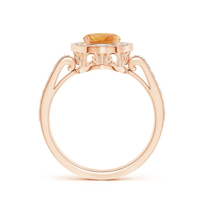 A - Citrine / 1.67 CT / 14 KT Rose Gold