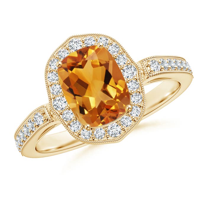 AA - Citrine / 1.67 CT / 14 KT Yellow Gold