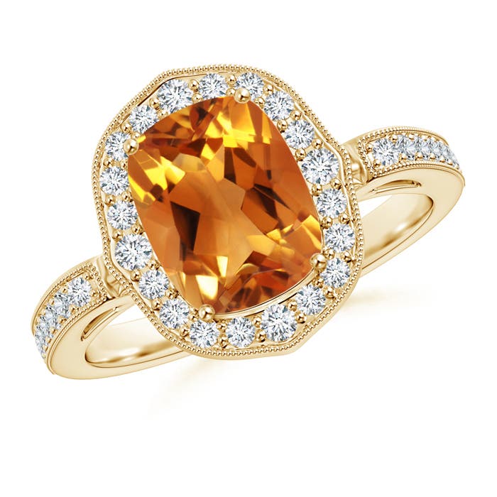 AAA - Citrine / 2.34 CT / 14 KT Yellow Gold